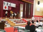 卒業証書授与の様子です。