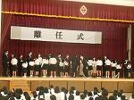 花鉢贈呈の様子です。