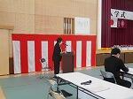 祝電披露の様子です。