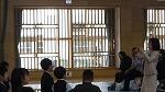 「どきどきどん！１年生」斉唱の様子です。