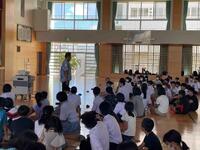 鏡原中学校リーダー研修会