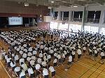 あいさつの姿勢も皆がそろっていますね。
